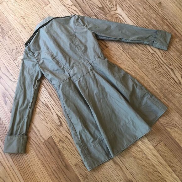 Banana Republic Trench Coat Taupe XS - Picture 8 of 8